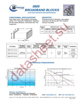 C08BL102X1-ZN-X0T datasheet  